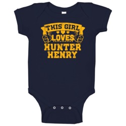 This Girl Loves Hunter Henry San Diego Football Sports Athlete Baby On This Girl Loves Hunter Henry San Diego Football Sports Athlete Baby On