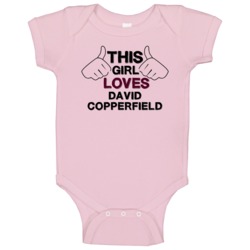 This Girl David Copperfield David Copperfield Baby One Piece This Girl David Copperfield David Copperfield Baby One Piece