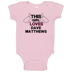 This Girl Dave Matthews Celebrity Jeopardy! Baby One Piece This Girl Dave Matthews Celebrity Jeopardy! Baby One Piece