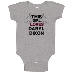 This Girl Daryl Dixon The Walking Dead Baby One Piece This Girl Daryl Dixon The Walking Dead Baby One Piece