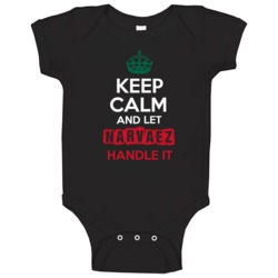 Keep Calm And Let Narvaez Handle It Mexican Name Mexico Baby One Piece Keep Calm And Let Narvaez Handle It Mexican Name Mexico Baby One Piece