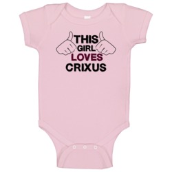This Girl Crixus Spartacus Baby One Piece This Girl Crixus Spartacus Baby One Piece