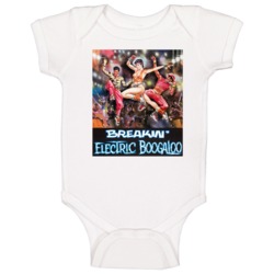 Breakin Electric Boogaloo Classic 80s Dance Movie Poster Baby One Piec Breakin Electric Boogaloo Classic 80s Dance Movie Poster Baby One Piec