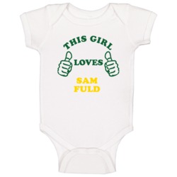 Sam Fuld This Girl Loves Basketball Hockey Baseball Football Baby One Sam Fuld This Girl Loves Basketball Hockey Baseball Football Baby One