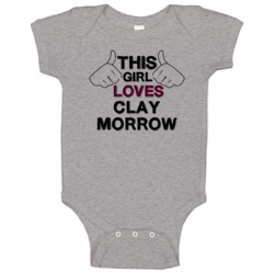 This Girl Clay Morrow Sons Of Anarchy Baby One Piece This Girl Clay Morrow Sons Of Anarchy Baby One Piece