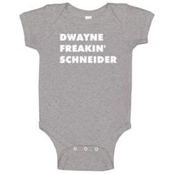 Dwayne Freakin' Schneider One Day At A Time Tv Character Baby One Piec Dwayne Freakin' Schneider One Day At A Time Tv Character Baby One Piec