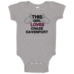 This Girl Chase Davenport Lab Rats Baby One Piece This Girl Chase Davenport Lab Rats Baby One Piece