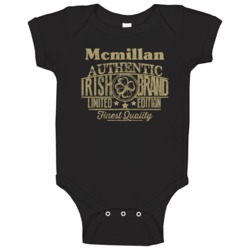 Mcmillan Authentic Irish Brand Custom Name Logo St Patricks Day Party Mcmillan Authentic Irish Brand Custom Name Logo St Patricks Day Party