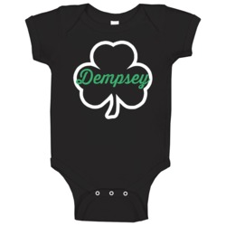 Dempsey Ireland Lucky Clover Custom Irish Last Name St Patricks Day Ba Dempsey Ireland Lucky Clover Custom Irish Last Name St Patricks Day Ba