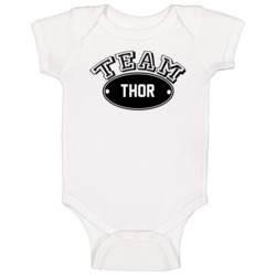 Team Thor Popular Video Game Character Fan Baby One Piece Team Thor Popular Video Game Character Fan Baby One Piece