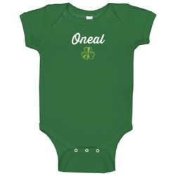Oneal Custom Last Name Irish St Patrick's Day Pride Party Baby One Pie Oneal Custom Last Name Irish St Patrick's Day Pride Party Baby One Pie