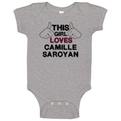 This Girl Camille Saroyan Bones Baby One Piece This Girl Camille Saroyan Bones Baby One Piece