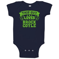This Guy Loves Brock Coyle Seattle Football Sports Athlete Baby One Pi This Guy Loves Brock Coyle Seattle Football Sports Athlete Baby One Pi