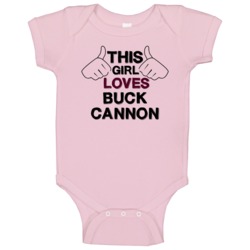 This Girl Buck Cannon The High Chaparral Baby One Piece This Girl Buck Cannon The High Chaparral Baby One Piece