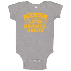 This Guy Loves Davante Adams Green Bay Football Sports Athlete Baby On This Guy Loves Davante Adams Green Bay Football Sports Athlete Baby On