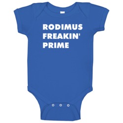 Rodimus Freakin' Prime Transformers Animated Tv Character Baby One Pie Rodimus Freakin' Prime Transformers Animated Tv Character Baby One Pie