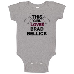 This Girl Brad Bellick Prison Break Baby One Piece This Girl Brad Bellick Prison Break Baby One Piece