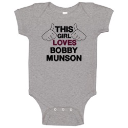 This Girl Bobby Munson Sons Of Anarchy Baby One Piece This Girl Bobby Munson Sons Of Anarchy Baby One Piece