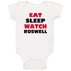 Eat Sleep Watch Roswell Tv Show Baby One Piece Eat Sleep Watch Roswell Tv Show Baby One Piece