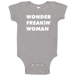 Wonder Freakin' Woman Justice League Unlimited Tv Character Baby One P Wonder Freakin' Woman Justice League Unlimited Tv Character Baby One P