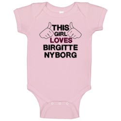 This Girl Birgitte Nyborg Borgen Baby One Piece This Girl Birgitte Nyborg Borgen Baby One Piece