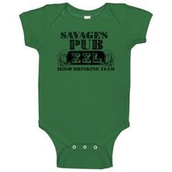 Savage Irish Pub Last Name Beer Drinking Team St Patricks Day Baby One Savage Irish Pub Last Name Beer Drinking Team St Patricks Day Baby One