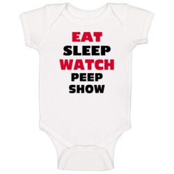 Eat Sleep Watch Peep Show Tv Show Baby One Piece Eat Sleep Watch Peep Show Tv Show Baby One Piece