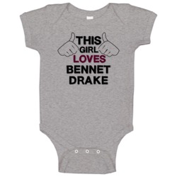 This Girl Bennet Drake Ripper Street Baby One Piece This Girl Bennet Drake Ripper Street Baby One Piece