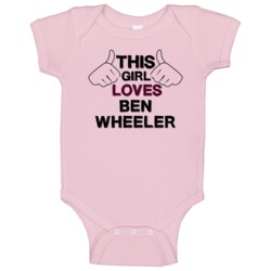 This Girl Ben Wheeler Baby Daddy Baby One Piece This Girl Ben Wheeler Baby Daddy Baby One Piece