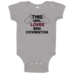 This Girl Ben Covington Felicity Baby One Piece This Girl Ben Covington Felicity Baby One Piece