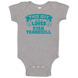 This Guy Loves Ryan Tannehill Miami Football Sports Athlete Baby One P This Guy Loves Ryan Tannehill Miami Football Sports Athlete Baby One P