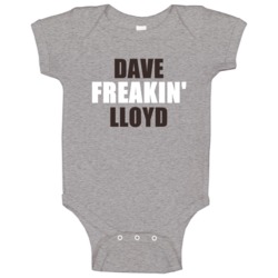 Dave Lloyd Freakin Sports Football Cleveland Baby One Piece Dave Lloyd Freakin Sports Football Cleveland Baby One Piece
