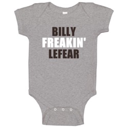 Billy Lefear Freakin Sports Football Cleveland Baby One Piece Billy Lefear Freakin Sports Football Cleveland Baby One Piece