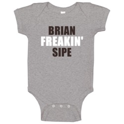 Brian Sipe Freakin Sports Football Cleveland Baby One Piece Brian Sipe Freakin Sports Football Cleveland Baby One Piece