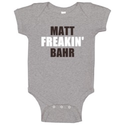 Matt Bahr Freakin Sports Football Cleveland Baby One Piece Matt Bahr Freakin Sports Football Cleveland Baby One Piece