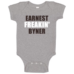 Earnest Byner Freakin Sports Football Cleveland Baby One Piece Earnest Byner Freakin Sports Football Cleveland Baby One Piece