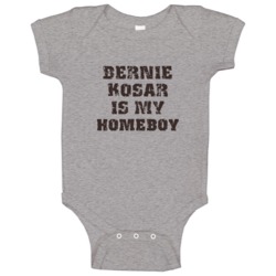 Bernie Kosar Is My Homeboy Sports Football Cleveland Baby One Piece Bernie Kosar Is My Homeboy Sports Football Cleveland Baby One Piece