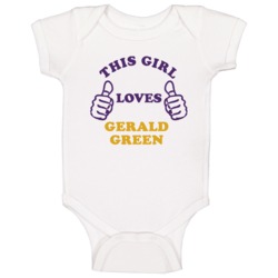 Gerald Green This Girl Loves Basketball Hockey Baseball Football Baby Gerald Green This Girl Loves Basketball Hockey Baseball Football Baby