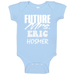 Eric Hosmer Kansas Sports I Love Heart Baby One Piece Eric Hosmer Kansas Sports I Love Heart Baby One Piece