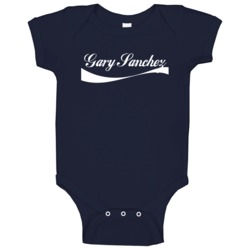 Gary Sanchez New York Ny Baseball Player Cola Parody Cool Fan Baby One Gary Sanchez New York Ny Baseball Player Cola Parody Cool Fan Baby One