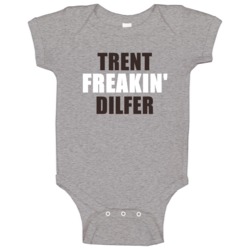 Trent Dilfer Freakin Sports Football Cleveland Baby One Piece Trent Dilfer Freakin Sports Football Cleveland Baby One Piece