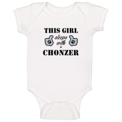 This Girl Sleeps With A Chonzer Lover Baby One Piece This Girl Sleeps With A Chonzer Lover Baby One Piece