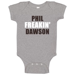 Phil Dawson Freakin Sports Football Cleveland Baby One Piece Phil Dawson Freakin Sports Football Cleveland Baby One Piece