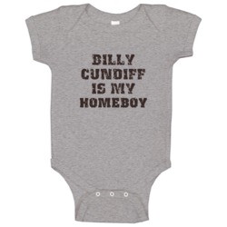 Billy Cundiff Is My Homeboy Sports Football Cleveland Baby One Piece Billy Cundiff Is My Homeboy Sports Football Cleveland Baby One Piece