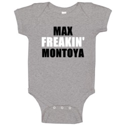 Max Montoya Freakin Cincinnati Sports Football Baby One Piece Max Montoya Freakin Cincinnati Sports Football Baby One Piece