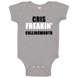 Cris Collinsworth Freakin Cincinnati Sports Football Baby One Piece Cris Collinsworth Freakin Cincinnati Sports Football Baby One Piece