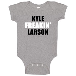 Kyle Larson Freakin Cincinnati Sports Football Baby One Piece Kyle Larson Freakin Cincinnati Sports Football Baby One Piece
