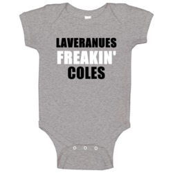 Laveranues Coles Freakin Cincinnati Sports Football Baby One Piece Laveranues Coles Freakin Cincinnati Sports Football Baby One Piece