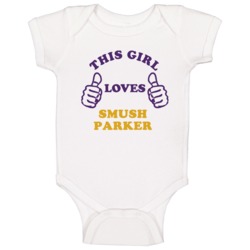 Smush Parker This Girl Loves Basketball Hockey Baseball Football Baby Smush Parker This Girl Loves Basketball Hockey Baseball Football Baby
