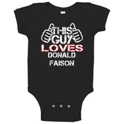 This Guy Donald Faison Cubed Baby One Piece This Guy Donald Faison Cubed Baby One Piece